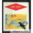 1997 MONACO N°2133 NON DENTELE PROTECTION DES BALEINES xx