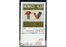 1998 MONACO N°2146 NON DENTELE 38° FESTIVAL DE TELE xx