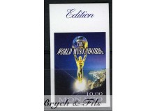 1998 MONACO N°2158 NON DENTELE 10° WORLD MUSIC AWARDSxx