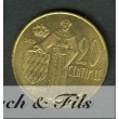 20 CENTIMES DE MONACO 1975