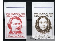 1999 MONACO N°2201 NON DENTELE ESSAI DE COULEUR 100aire 1ère PIERRE DU MUSEE OCEANOGRAPHIQUE xx