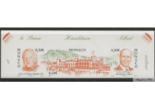 2004 MONACO N°2167-69 NON DENTELE PALAIS PRINCIER RAINIER III ALBERT II xx