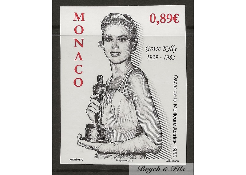 2009 MONACO N°2707 NON DENTELE OSCAR GRACE KELLY xx