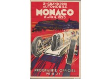 Programme Grand Prix Monaco 1930