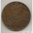 MONACO MEDAILLE PRINCIPAUTE DE MONACO 15-12-1945 CAPITAINE UPTON par P. Turin BRONZE