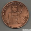 MONACO MEDAILLE MONOECI CIVITAS ATRIBUEE MME A. LOQUES 