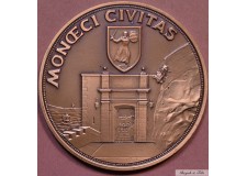 MONACO MEDAILLE MONOECI CIVITAS 