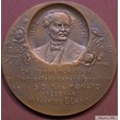 1863-1913 MONACO MEDAILLE CINQUANTENAIRE FONDATION SBM NOMINATIVE M. C. VIGLIANI BRONZE