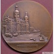 1863-1913 MONACO MEDAILLE CINQUANTENAIRE FONDATION SBM NOMINATIVE M. C. VIGLIANI BRONZE