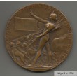 MONACO MEDAILLE CONCOURS INTERNATIONALS DE CHIENS DE MONTE CARLO 1913-1914 PAR S. ZIRMAI BRONZE