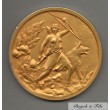 MONACO MEDAILLE SOCIETE CANINE PAR FALCUCCI EN BRONZE