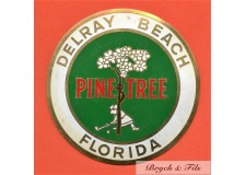 Badge Automobile "PINE TREE" Delray Beach Florida