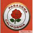 Badge Automobile "PASADENA" CALIFORNIA