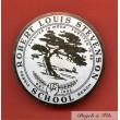 BADGE AUTOMOBILE "ROBERT LOUIS STEVENSON SCHOOL"