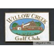 BADGE AUTOMOBILE "WILLOW CREEK" GOLF CLUB