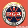 BADGE AUTOMOBILE "PROFESSIONAL GOLFERS' ASSOCIATION"