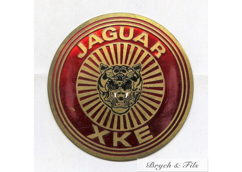 BADGE AUTOMOBILE "JAGUAR XKE"