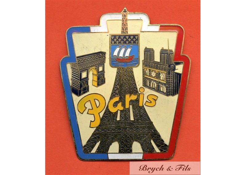 BADGE AUTOMOBILE "PARIS"