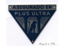 BADGE AUTOMOBILE "ASEGURADO EN PLUS ULTRA"