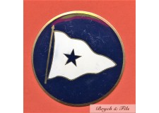 BADGE AUTOMOBILE "BLUE STAR LINE"