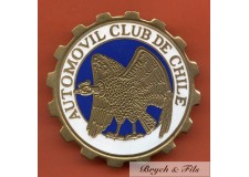 BADGE AUTOMOBILE "AUTOMOBILE CLUB DE CHILE"