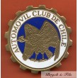 BADGE AUTOMOBILE "AUTOMOBILE CLUB DE CHILE"