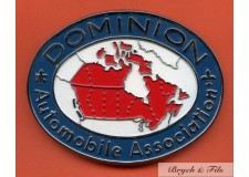 BADGE AUTOMOBILE "DOMINION AUTOMOBILE ASSOCIATION"