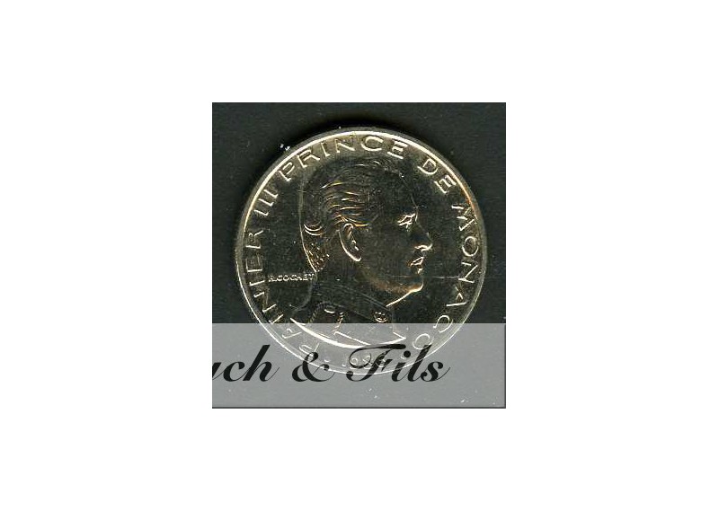 1 FRANC RAINIER III 1986