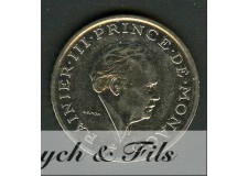 2 FRANCS RAINIER III 1982