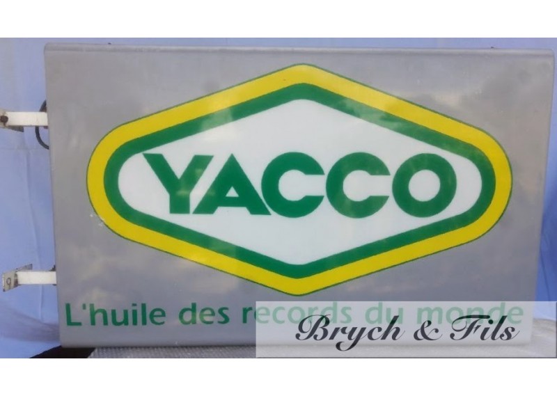 YACCO Enseigne Lumineuse  double face