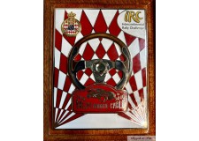 2010 MONACO BADGE ENAMELLED PLAQUE 78th RALLY MONTE CARLO