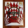 1999 MONACO BADGE/PLAQUE CALANDRE EMAILLE 67e RALLYE MONTE CARLO