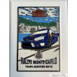 1999 MONACO BADGE/PLAQUE CALANDRE EMAILLE 67e RALLYE MONTE CARLO