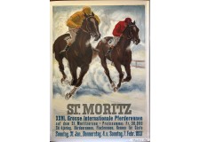 26° GRANDES COURSES DE CHEVAUX INTERNATIONALES ST MORITZ 1937