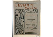 L' ESTAMPE MODERNE couverture et dos  par A. MUCHA