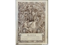 Revue "SLAVIA" illustrée  par A. MUCHA