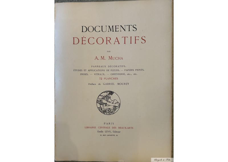 "Documents Décoratifs"    Alphonse MUCHA