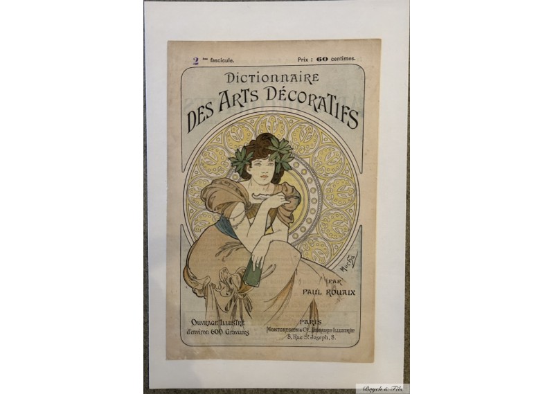 "Dictionnaire des Arts Décoratifs"    A. Mucha