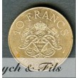 10 FRANCS DE MONACO 1974