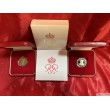 Monaco 2023     BE 2euros.    Centenaire du Prince Rainier III            coffret exemplaire monégasque et coffret traditionnel 