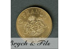 10 FRANCS DE MONACO 1975