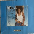 Record Cover WHITNEY HOUSTON authographed