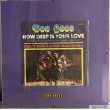 Pochette "BEE GEES/HOW DEEP IS YOUR LOVE" 3 Dédicaces