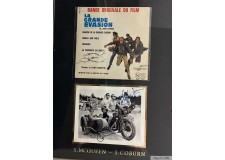 "LA GRANDE EVASION" vinyle and  photo with autographs