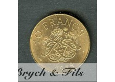 10 FRANCS DE MONACO 1978