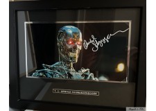 "TERMINATOR (T2)" color photo autographed