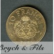 10 FRANCS DE MONACO 1981