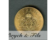 10 FRANCS DE MONACO 1982