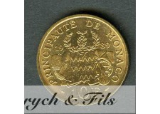 10 FRANCS FONDATION PRINCE PIERRE 1989