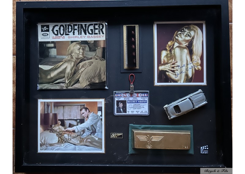 "GOLDFINGER" vinyle et photos dédicacées